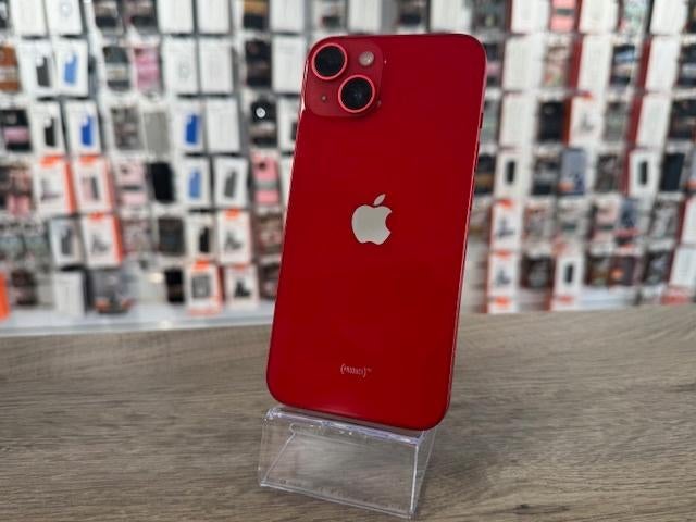 iPhone 14 128GB Rood - Nieuwstaat & Garantie! Batt: 100%, Apple, Zo goed als nieuw, Zonder simlock, 128 GB