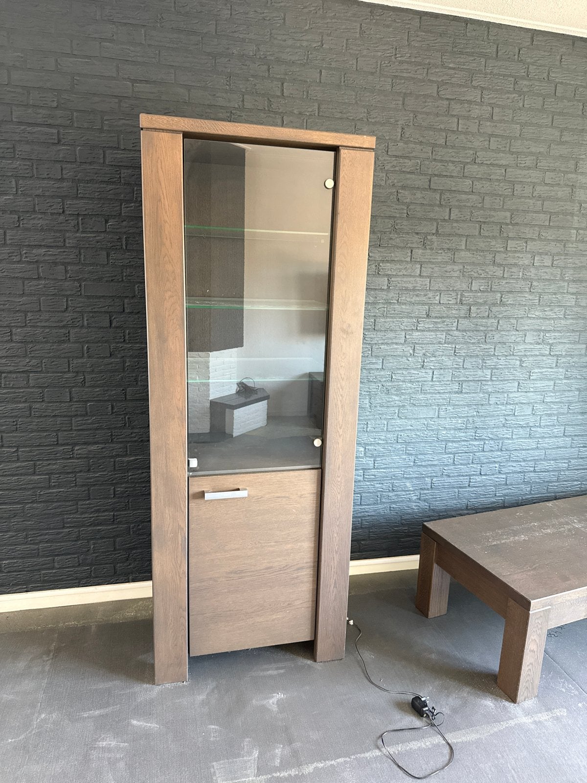 Complete Meubelset: Vitrinekast, Salontafel en TV-meubel, Ophalen, Gebruikt
