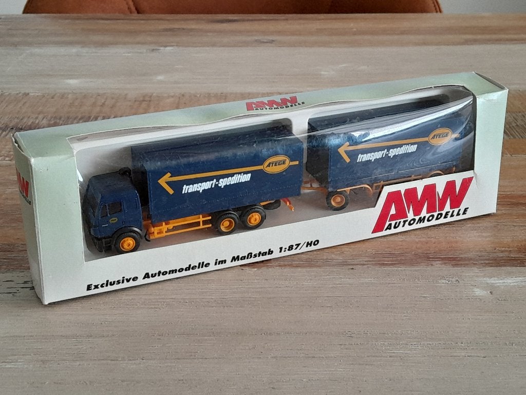 AWM Mercedes combinatie, Ophalen of Verzenden, Nieuw, Bus of Vrachtwagen, AWM