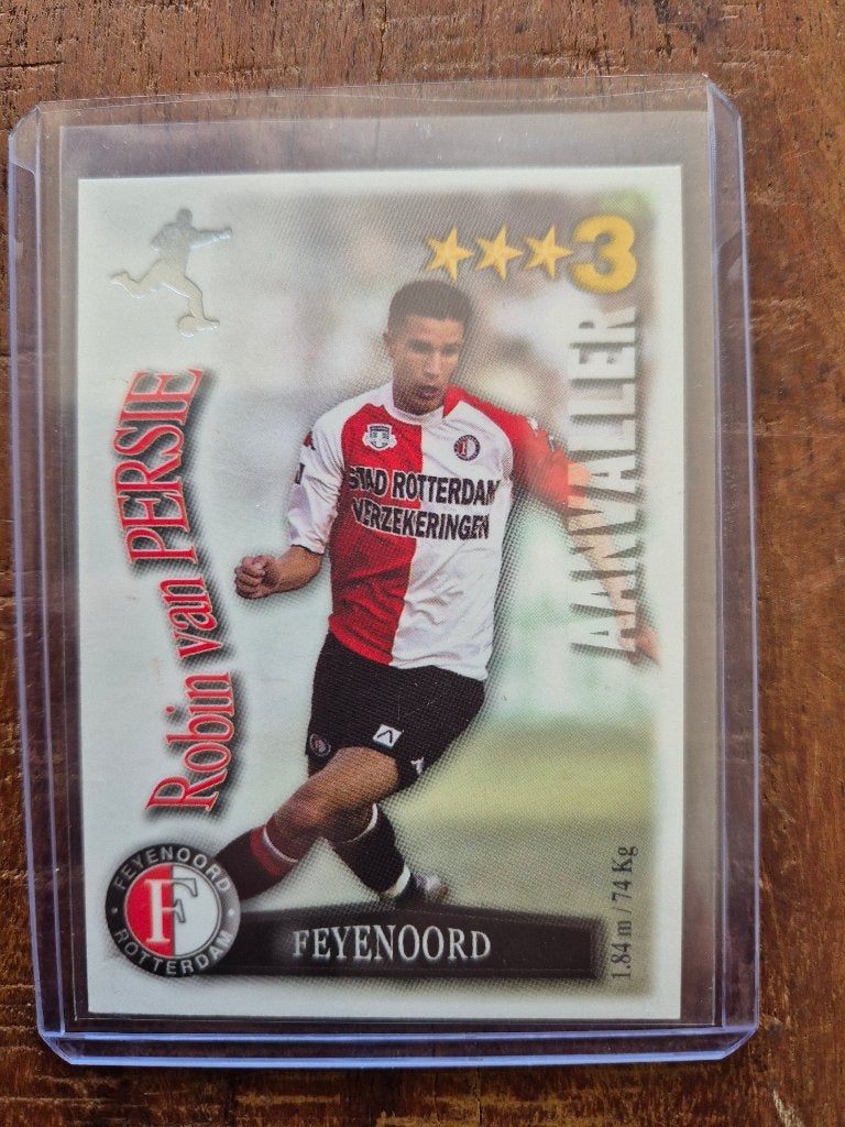 All Star kaartje Robin van Persie, Ophalen of Verzenden, Zo goed als nieuw, Feyenoord, Poster, Plaatje of Sticker