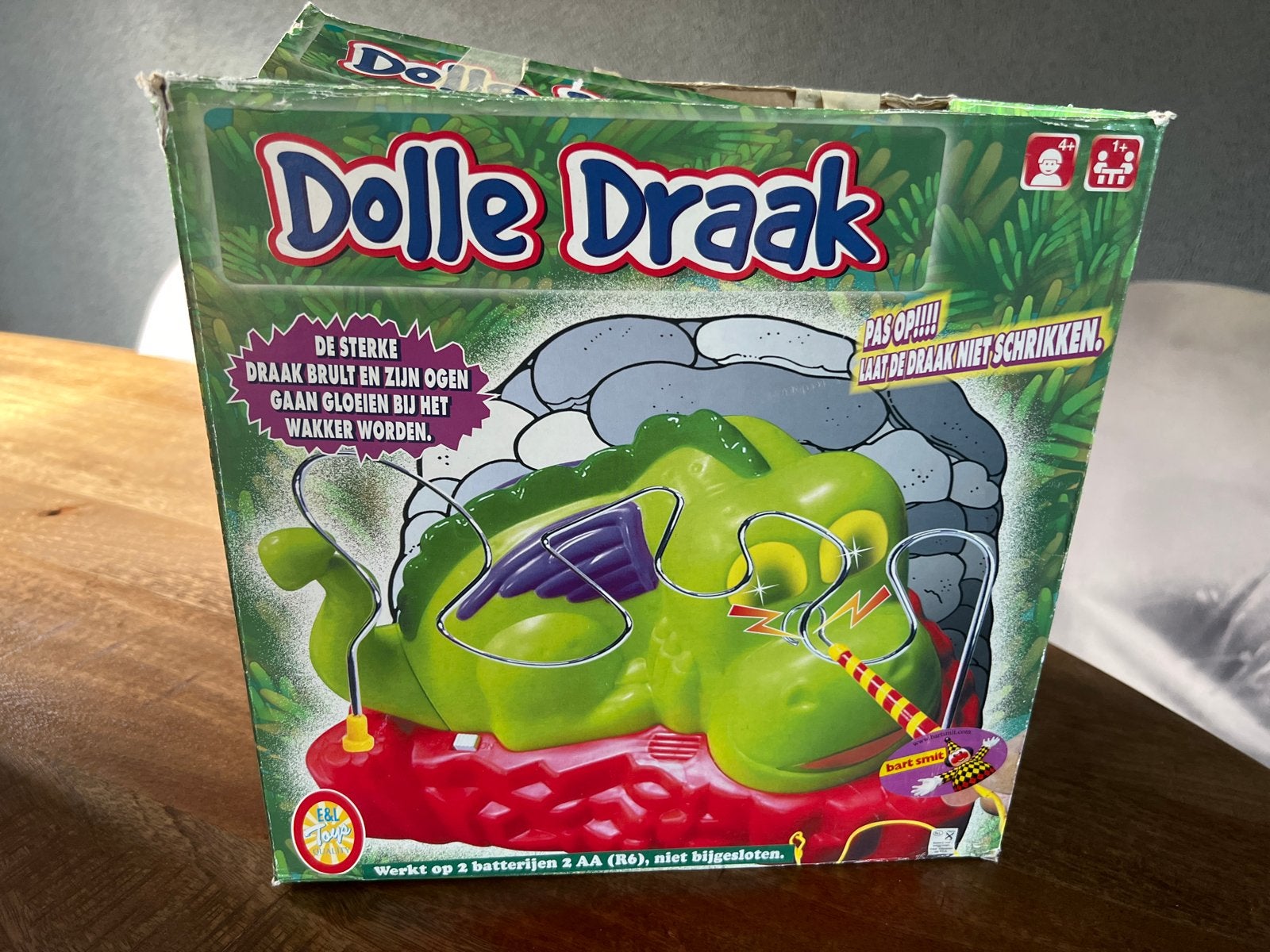 Dolle Draak Spel - Pas op, laat de draak niet schrikken!, Ophalen, Gebruikt, Jongen of Meisje