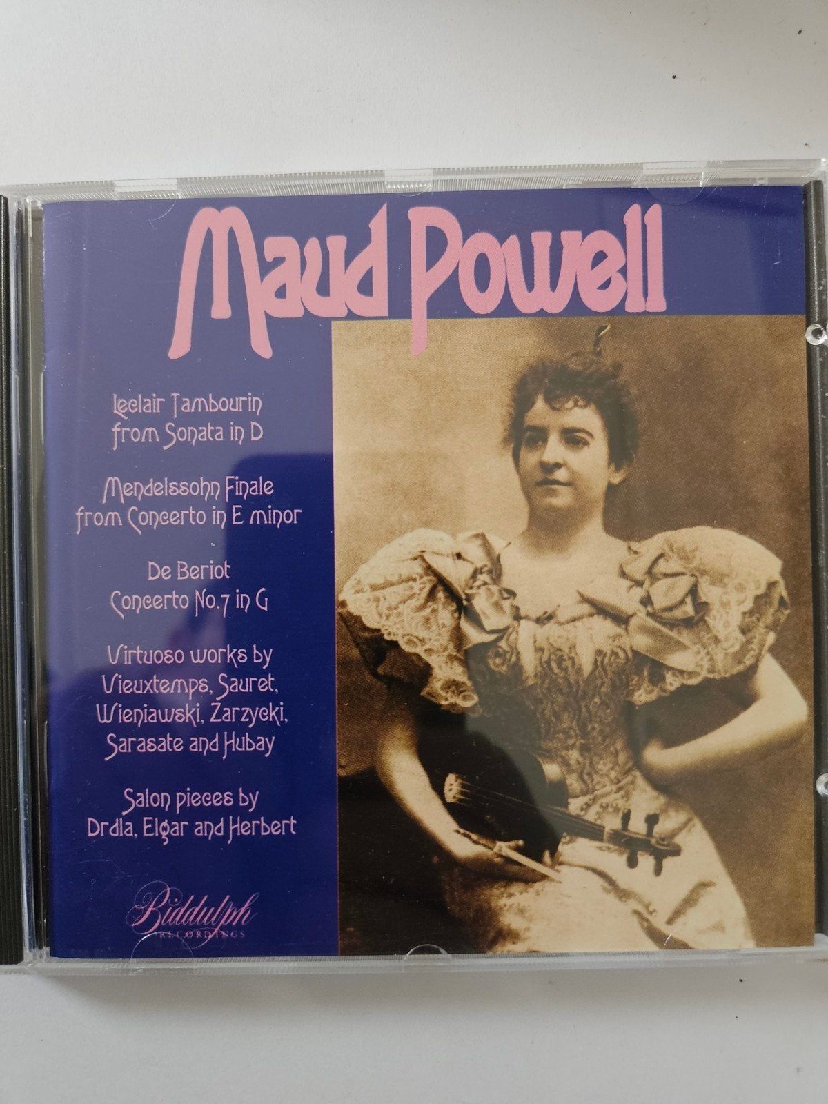 Maud Powell - Virtuoso werken & Salonstukken CD, Ophalen of Verzenden, Romantiek, Zo goed als nieuw, Orkest of Ballet
