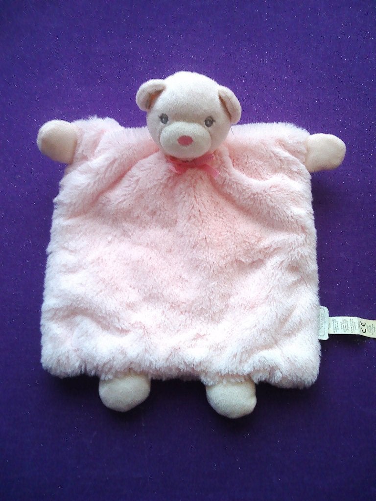 KALOO Knuffeldoekje HANDPOPJE BEER UIT 2013. ROZE **Nieuw**, Beer, Nieuw, Ophalen of Verzenden, Met label