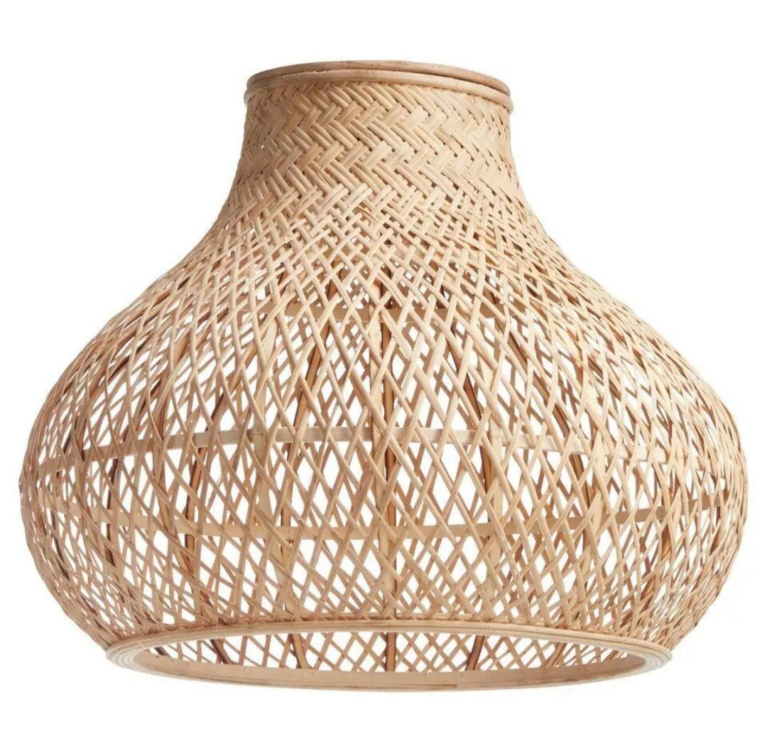 Bamboe hanglamp te koop, Ophalen