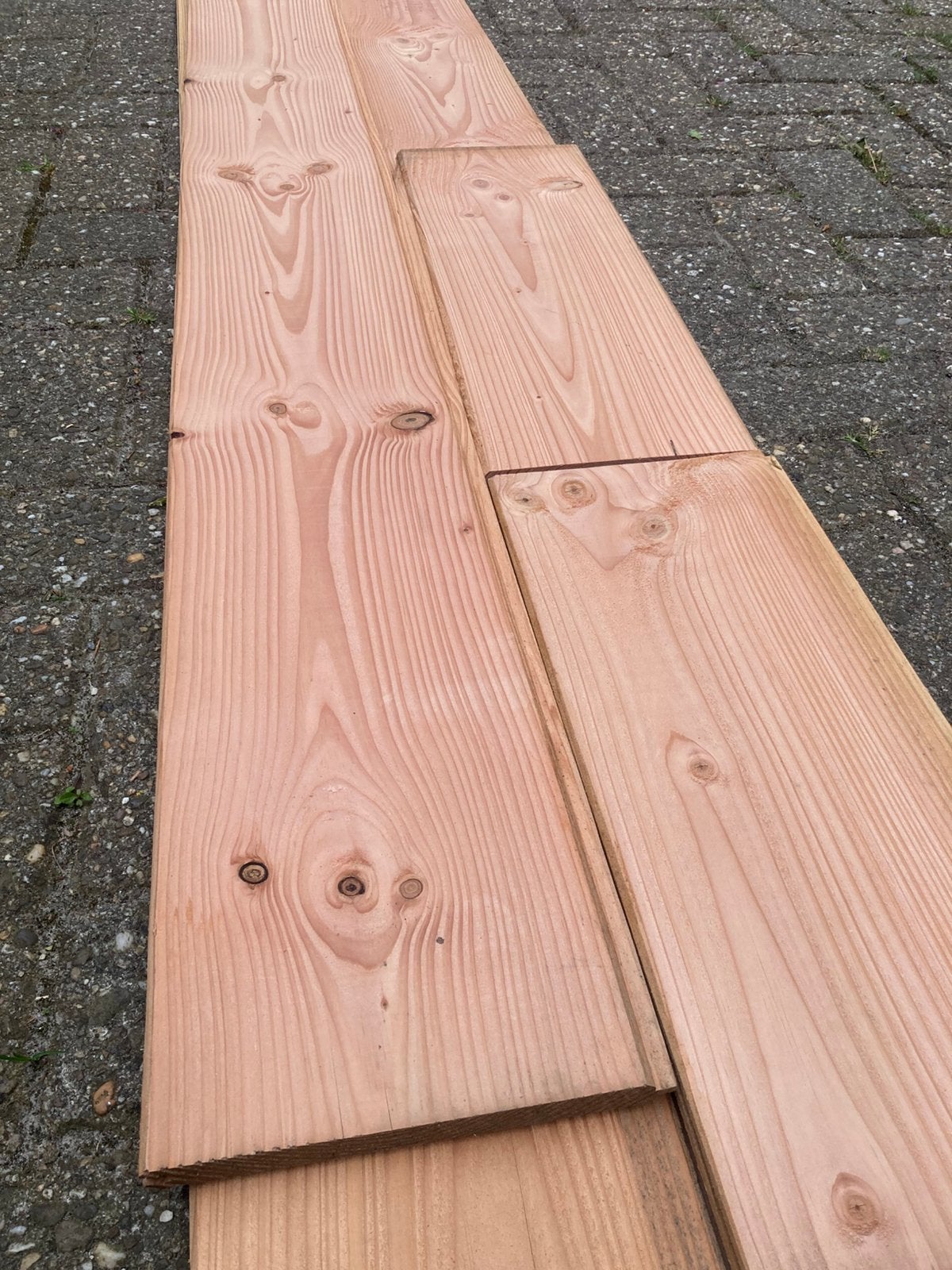 Douglas dakbeschot planken, Tuin en Terras, Ophalen, Nieuw, 250 cm of meer, Planken