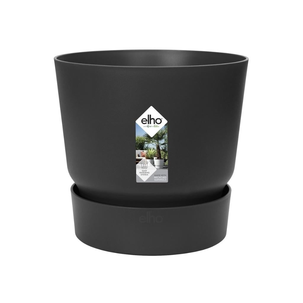 Elho bloempot Green Basics – Ø40 cm, 25 tot 40 cm, Kunststof, Rond, Nieuw