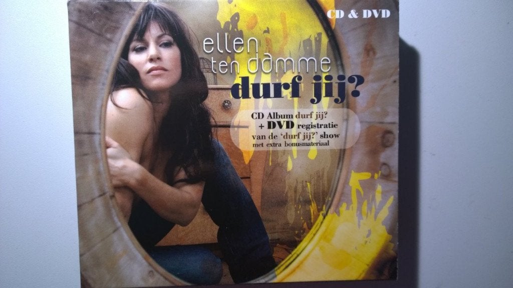 Ellen Ten Damme - Durf Jij (CD + DVD), Inclusief DVD, Ophalen of Verzenden, Zo goed als nieuw, Pop