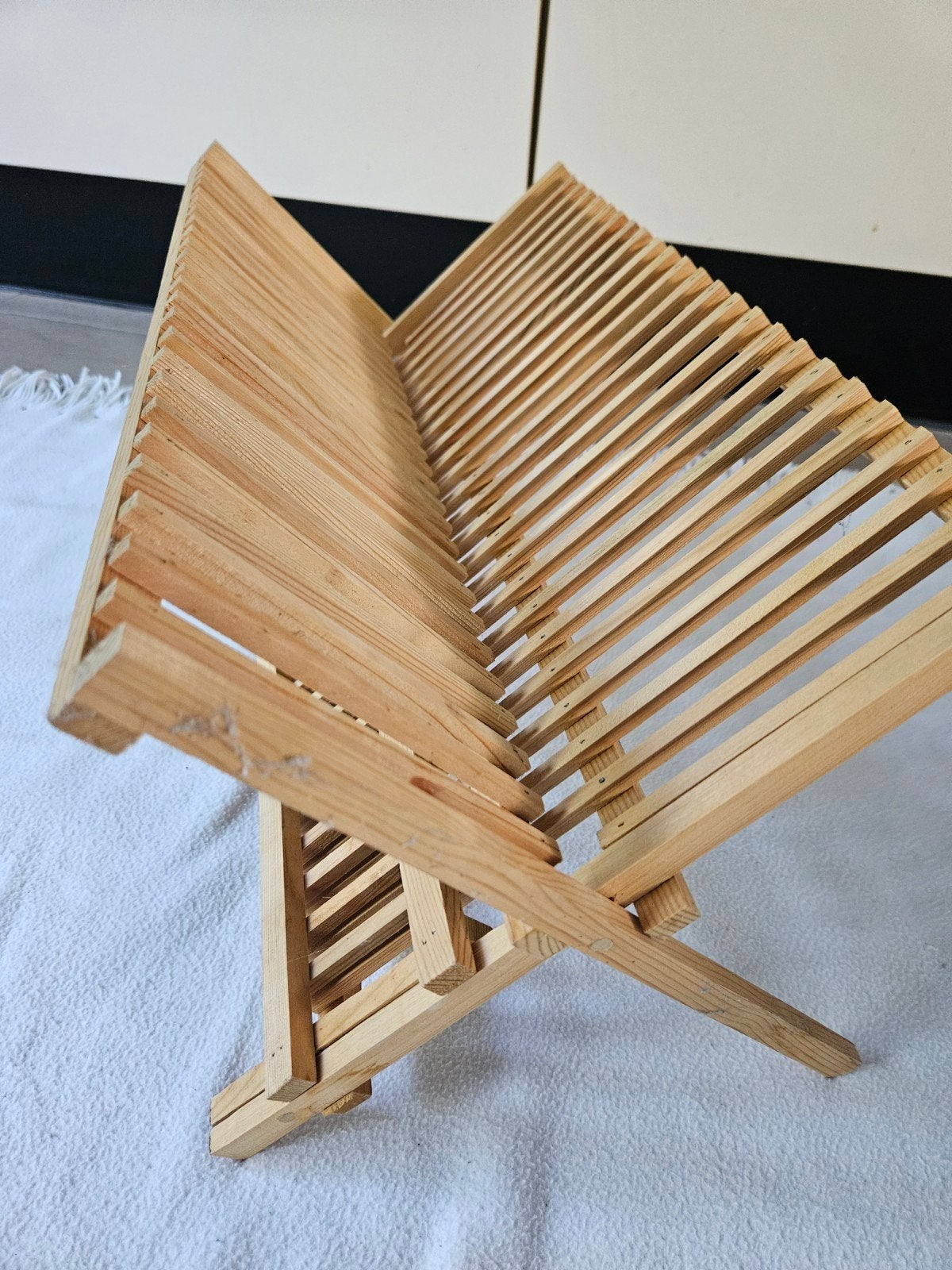 houten afwasrek nieuwstaat, Ophalen of Verzenden, Zo goed als nieuw, Hout