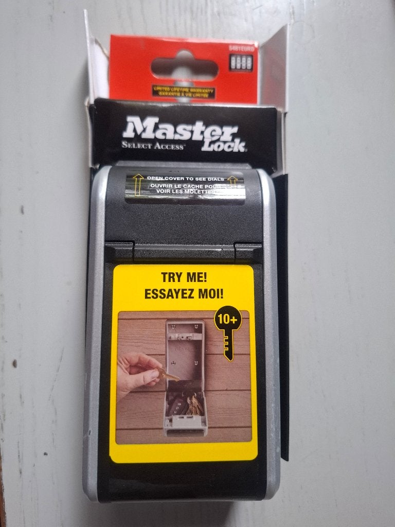 Master Lock Sleutelkluis met wandmontage - 5481EURD, Ophalen of Verzenden, Nieuw, Overige materialen, Slot