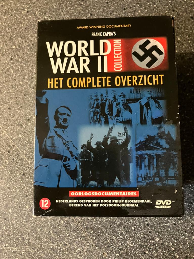 World War II - Complete Overzicht 7 Dvd Box, Oorlog of Misdaad, Boxset, Ophalen of Verzenden, Zo goed als nieuw