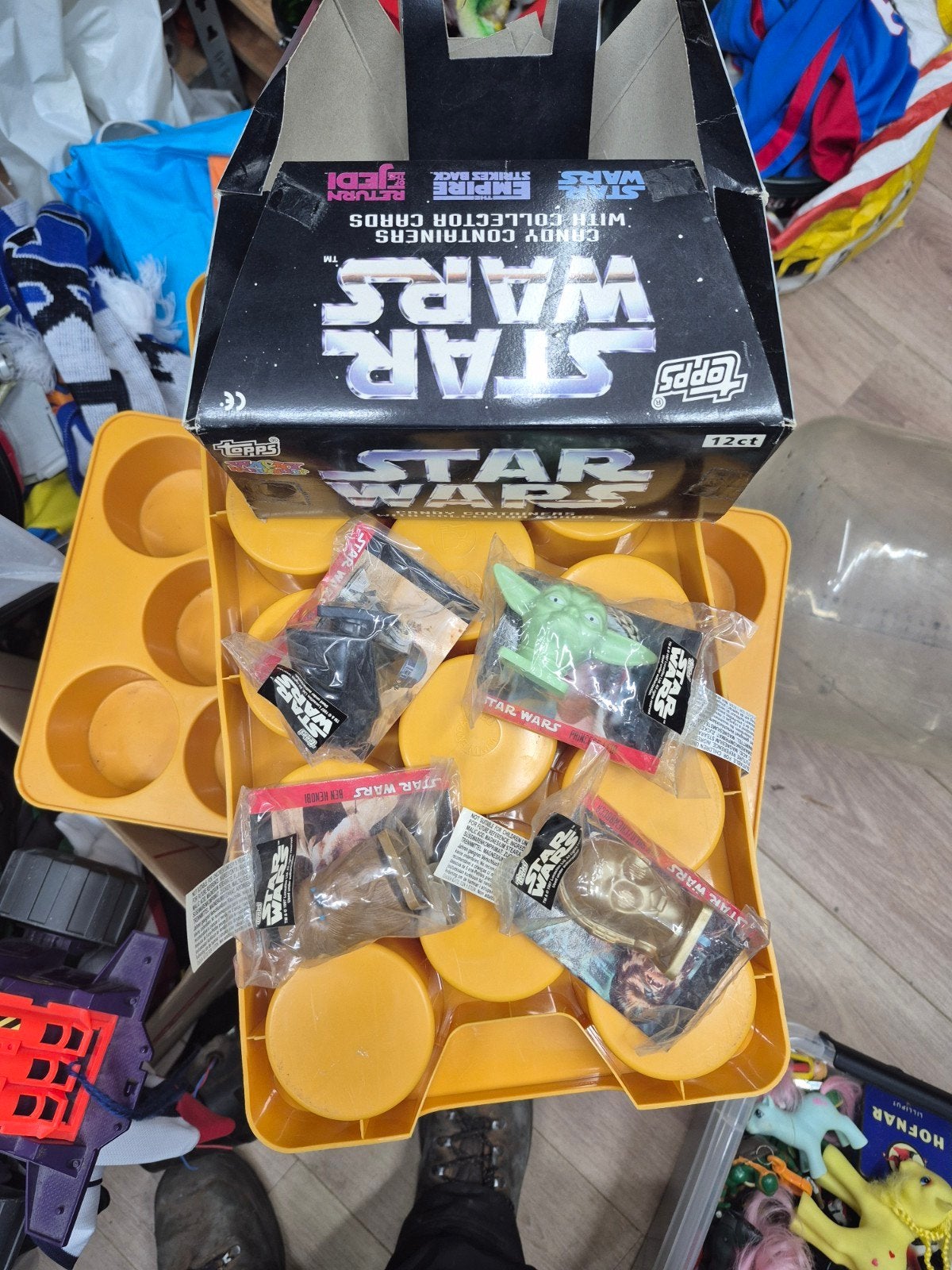 Star Wars Topps Candy Containers met Collector Cards (1997), Ophalen of Verzenden