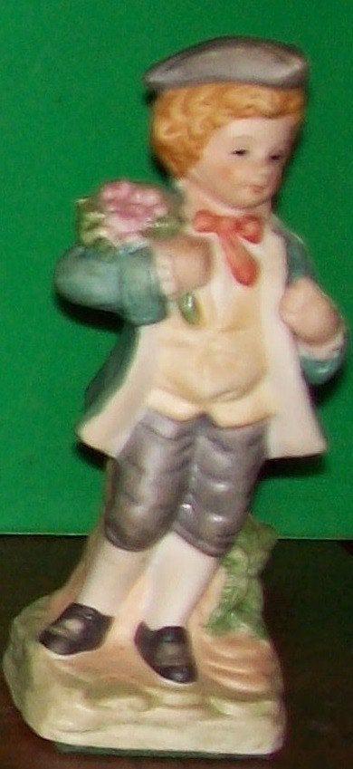 1 beeldje van jongen 15 cm., Ophalen of Verzenden, Zo goed als nieuw, Mens