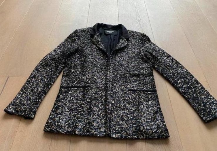 Zadig & voltaire de luxe pailletten L nieuw, Zwart, Maat 42/44 (L), Nieuw, Ophalen of Verzenden