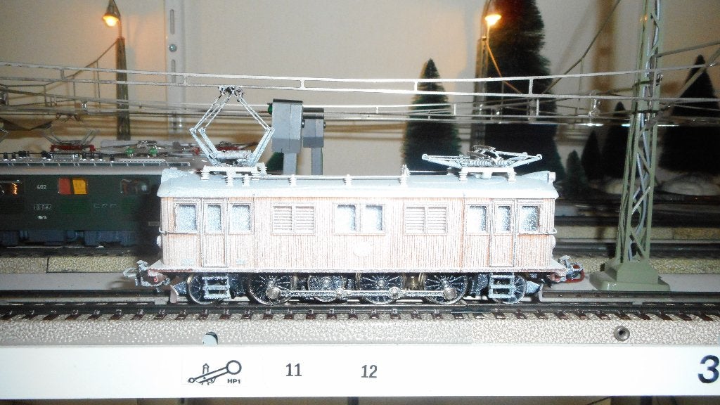 MARKLIN 3171 Zweedse 1,C1, oldtimer versneeuwde loc serie DA, Wisselstroom, Locomotief, Nieuw, Ophalen of Verzenden