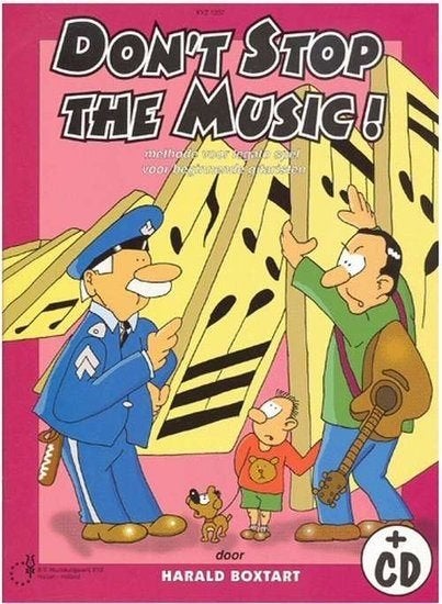 gitaar: Don't Stop The Music-legato spel beginners + cd, Overige genres, Les of Cursus, Ophalen of Verzenden, Gitaar