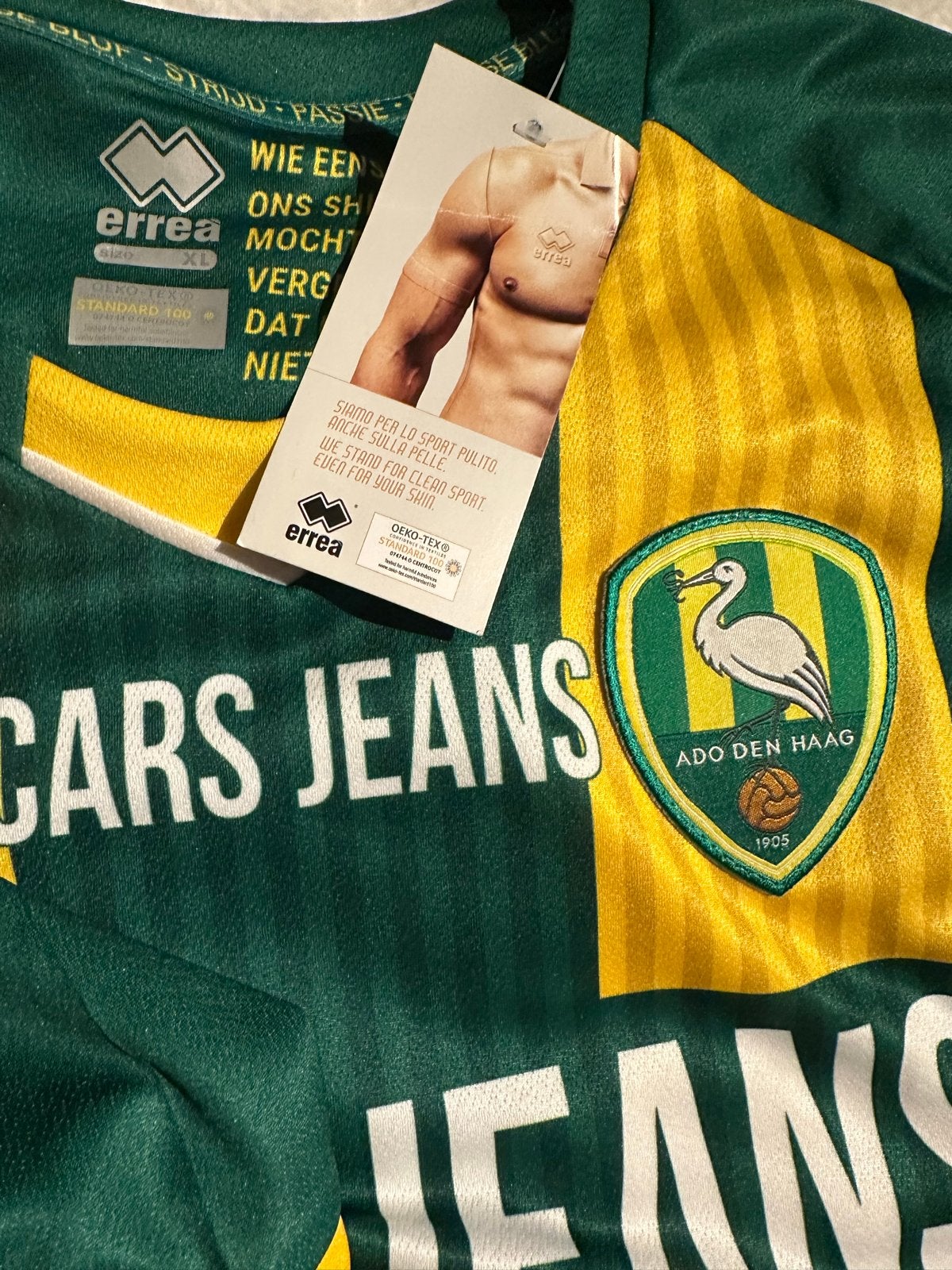 ADO Den Haag Thuisshirt 2021/2022 - Maat XL - Nieuw, Kleding | Heren, Ophalen of Verzenden, Voetbal, Groen, Maat 56/58 (XL)
