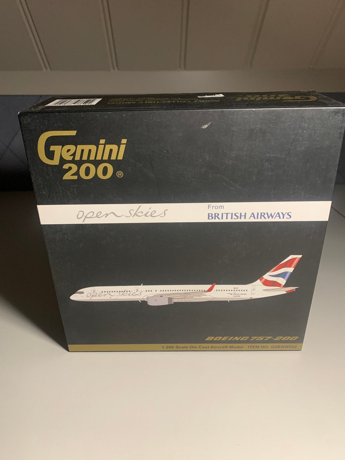 Gemini200 British Airways Boeing 757-200 Open skies livery, Ophalen of Verzenden, Nieuw, Schaalmodel