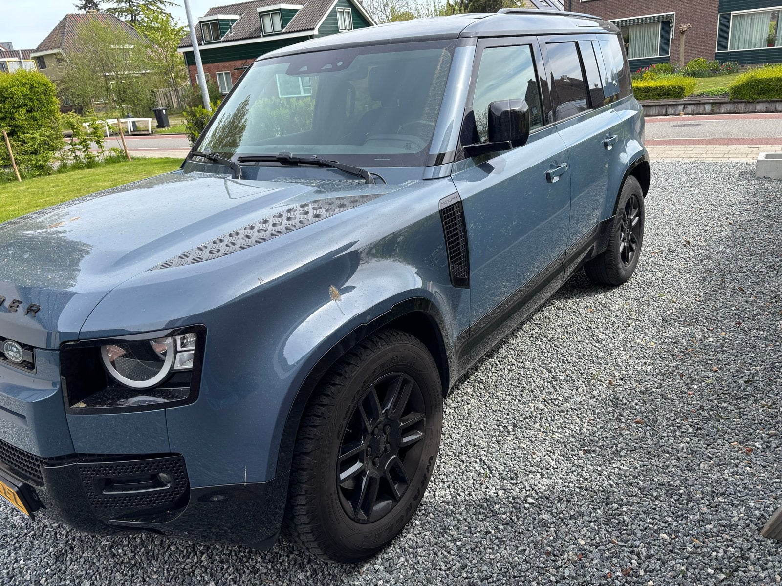 Land Rover Defender 2020 Blauw, Auto's, Land Rover, Blauw, 10 km/l, Diesel