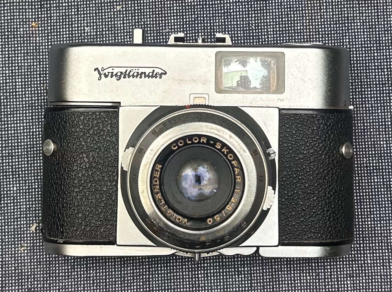 Voigtländer Vito B analoge camera - Vintage, Ophalen of Verzenden, Gebruikt, Compact, Overige Merken