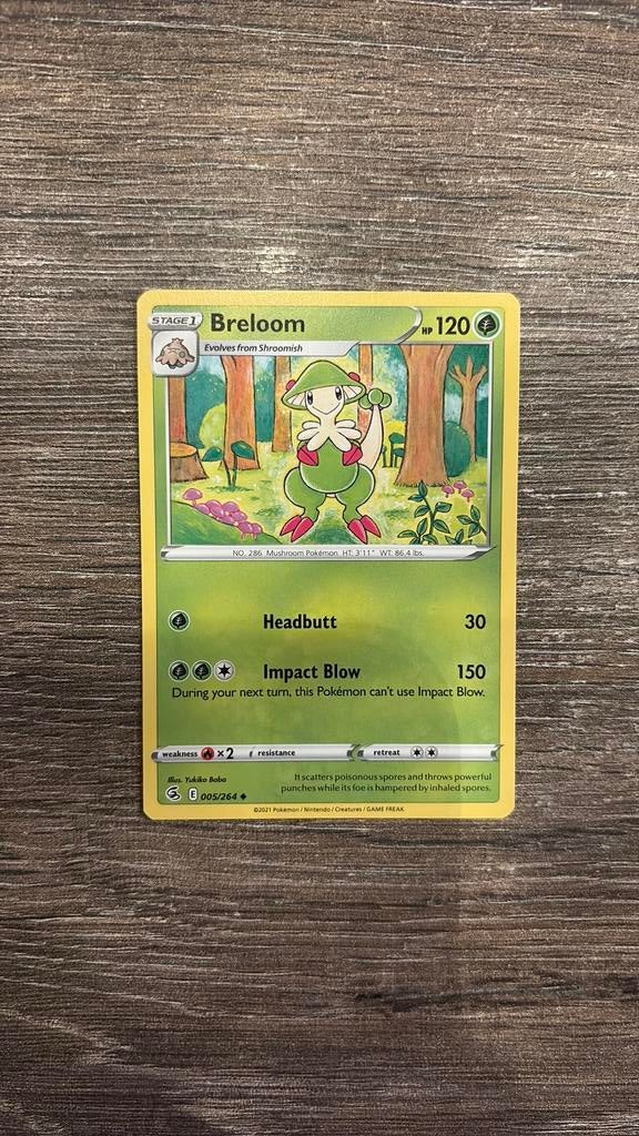FST Breloom 005/264, Ophalen of Verzenden, Zo goed als nieuw