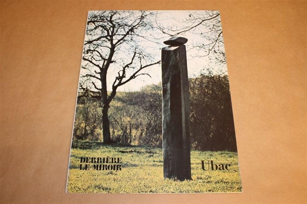 Kunstuitgave Derrière Le Miroir. Ubac. Zeldzaam. 1961., Ophalen of Verzenden, Gelezen