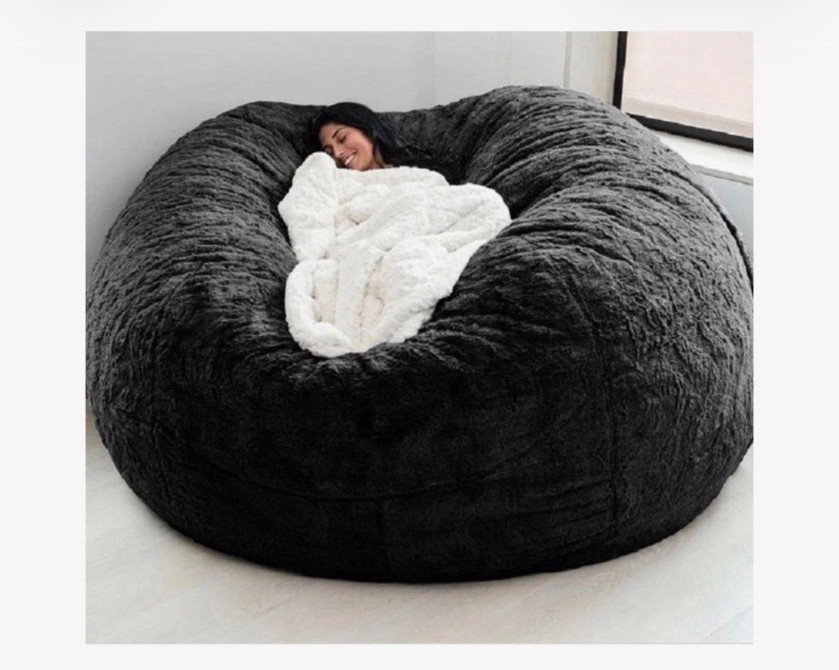 Grote Zitzak - Comfortabel en Ruim (150x75cm), Ophalen of Verzenden, Nieuw, Zwart, Zitzak