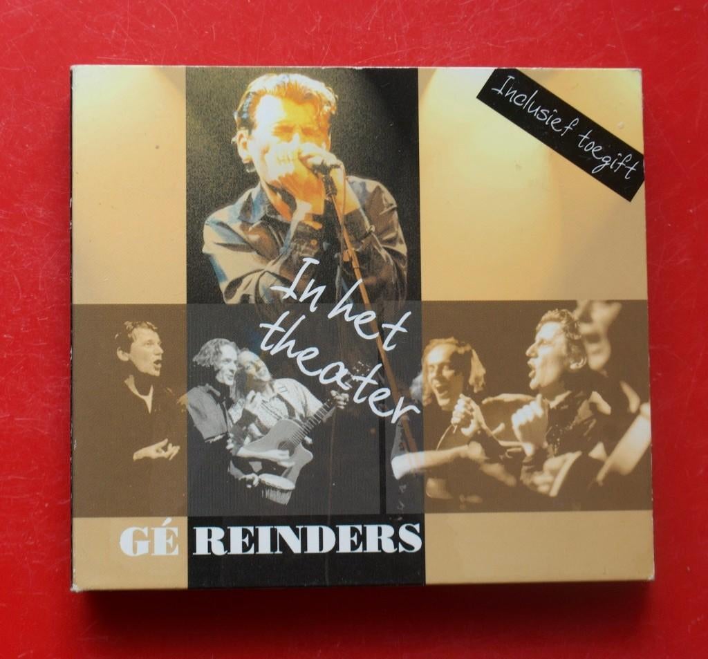 2cd Ge Reinders In het theater inclusief toegift uit 2012, Ophalen of Verzenden, Gebruikt, Streekmuziek