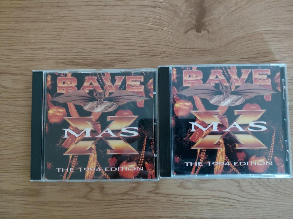 Rave The X-Mas 1994 Edition CD's (2 stuks) Rave The City, Ophalen of Verzenden, Zo goed als nieuw, Techno of Trance
