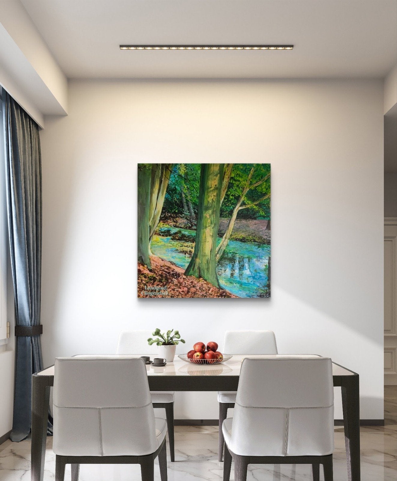 schilderij, Ophalen
