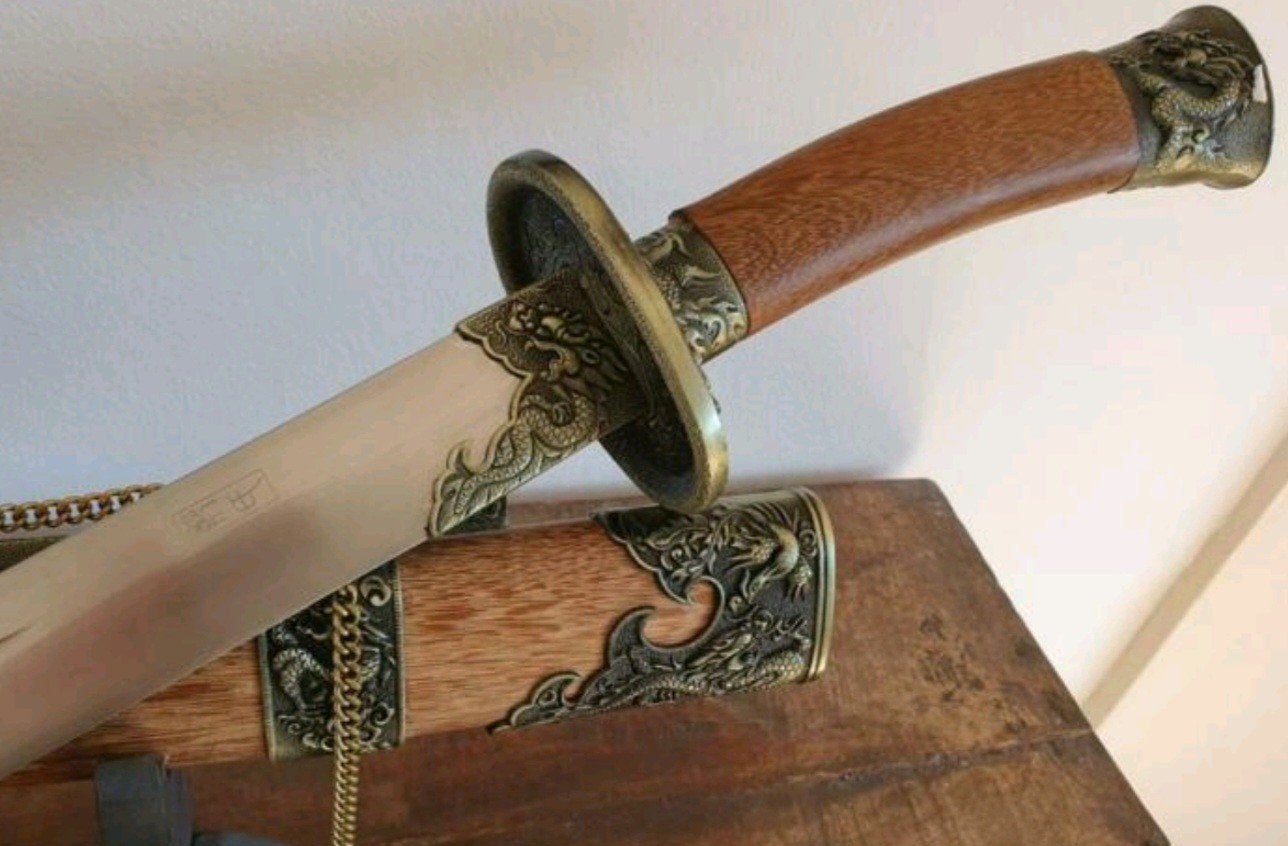 scherp dao zwaard, mes, Verzamelen, Ophalen of Verzenden, Overige soorten, Azië, Zwaard of Sabel