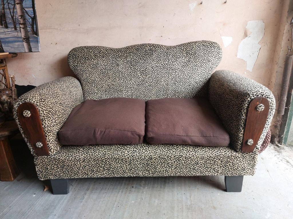 Leuk bankje, Ophalen of Verzenden, 75 tot 100 cm, Tweepersoons, Minder dan 150 cm