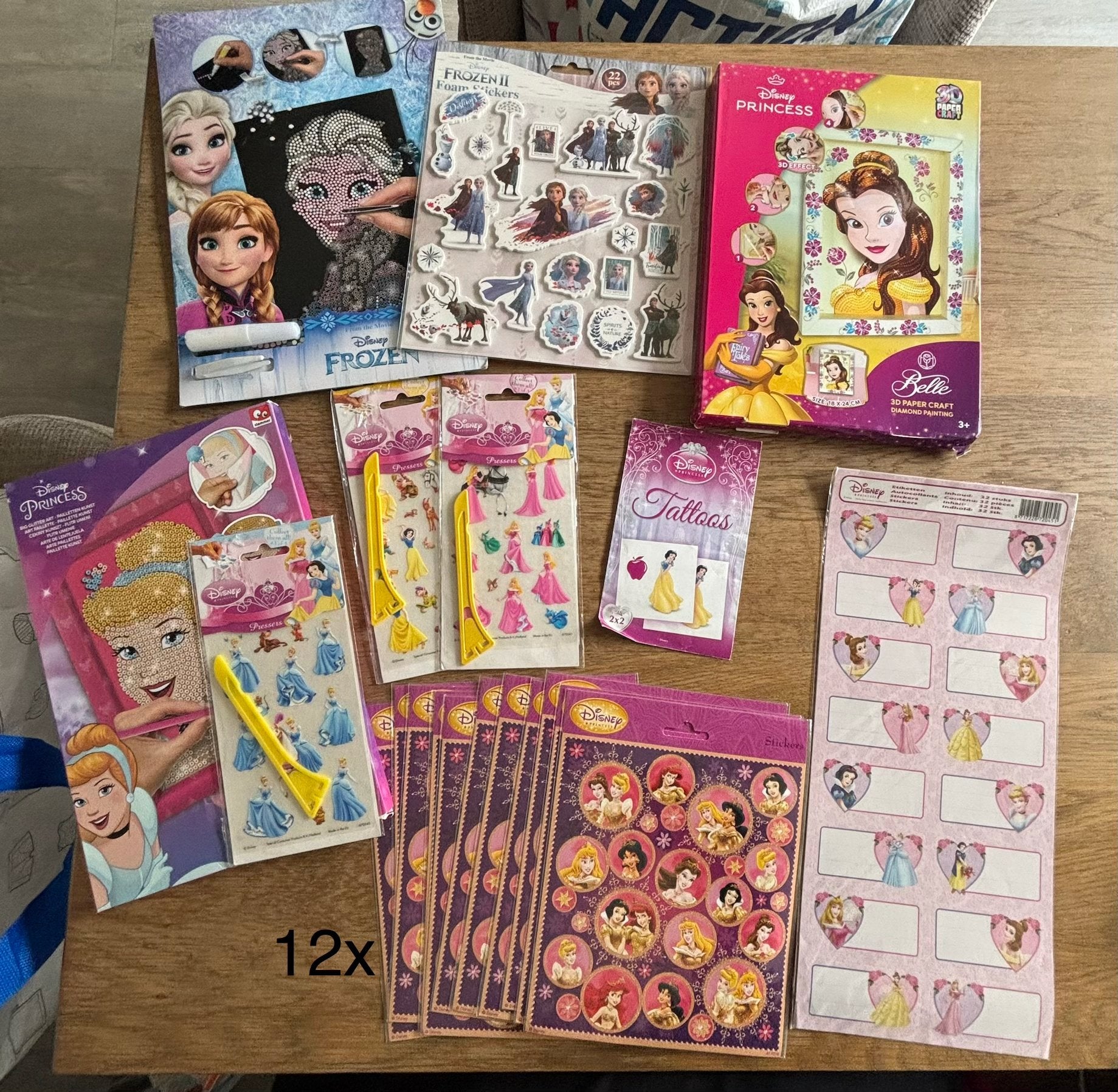 Disney Frozen & Princess Knutselpakket en Stickers, Ophalen of Verzenden, Nieuw, Knutselwerk