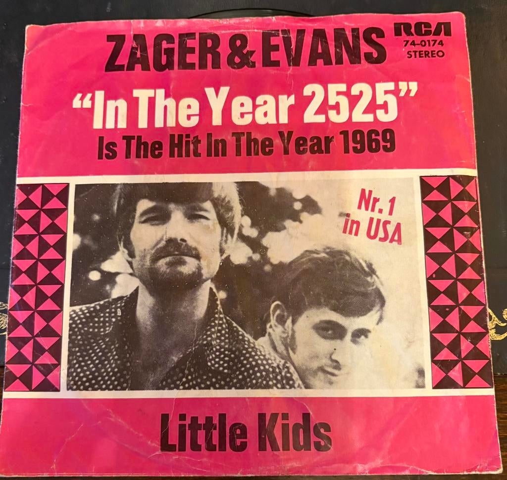 Zager & Evans - “In the year 2525”, Ophalen of Verzenden, Zo goed als nieuw