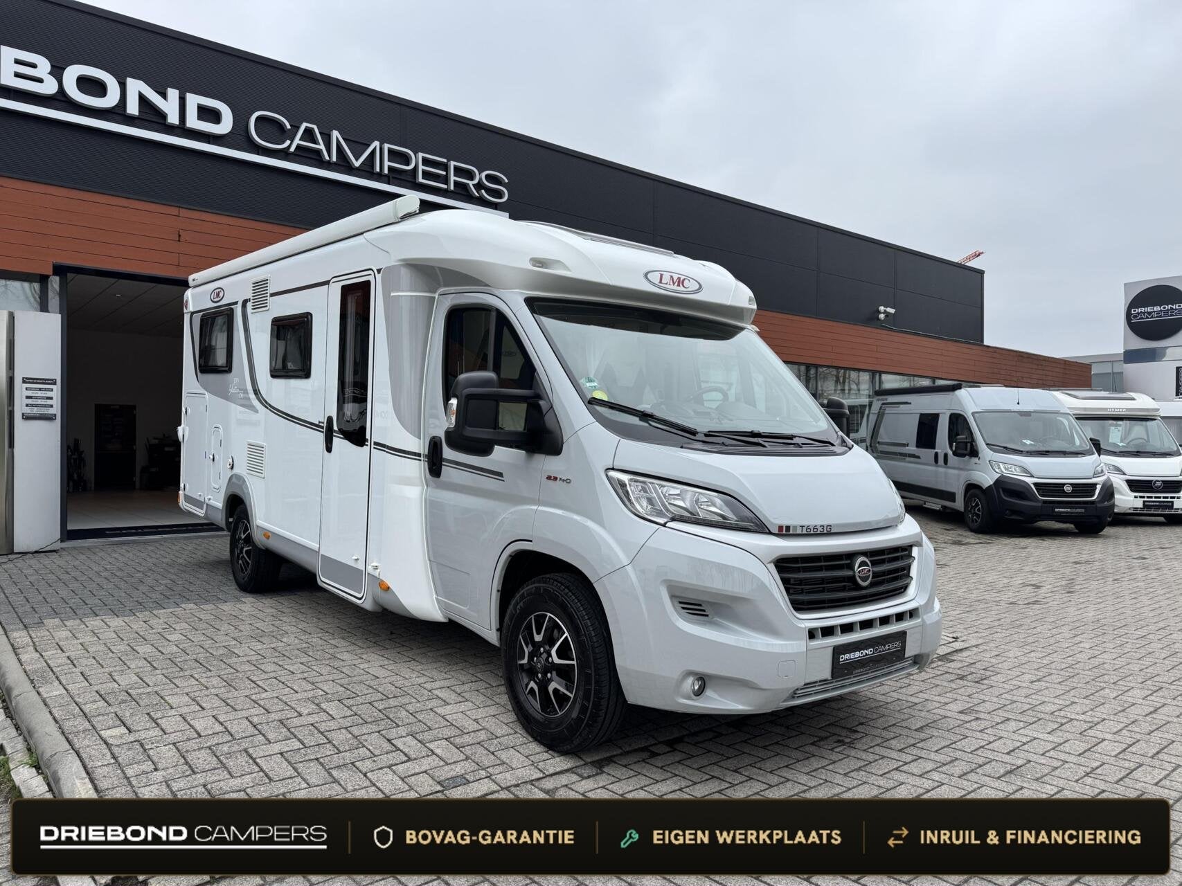 Lmc T662 Grey Selection 9T-Automaat Enkele Bedden Luifel Fie, Automaat, 7 tot 8 meter, Bedrijf, Airconditioning
