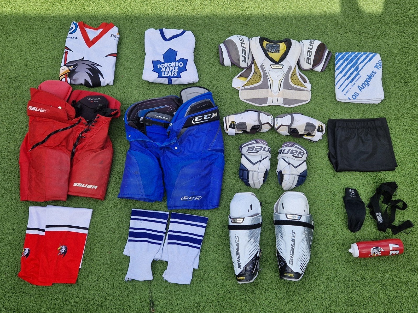 IJshockey uitrusting Bauer/CCM (SR), Ophalen of Verzenden, Gebruikt, Bescherming