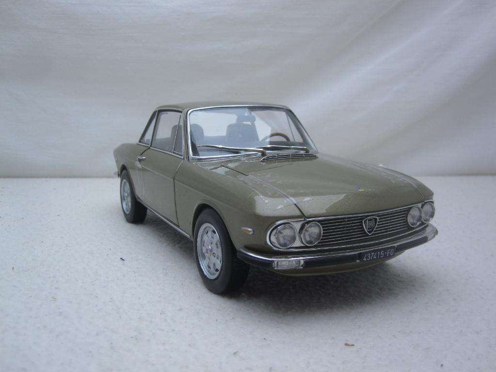 Lancia Fulvia 1600HF 1971 Brons metallic 1:18 Norev, Ophalen of Verzenden, Nieuw, Auto, Norev