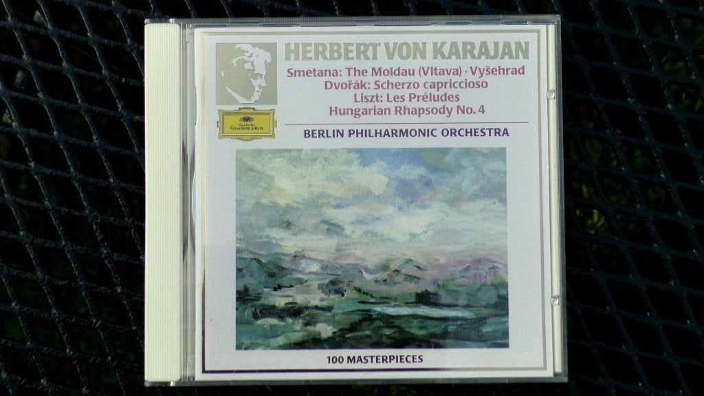 Herbert von Karajan - Smetana, Dvořák, Liszt CD, Overige componisten, Ophalen of Verzenden, Romantiek, Orkest of Ballet