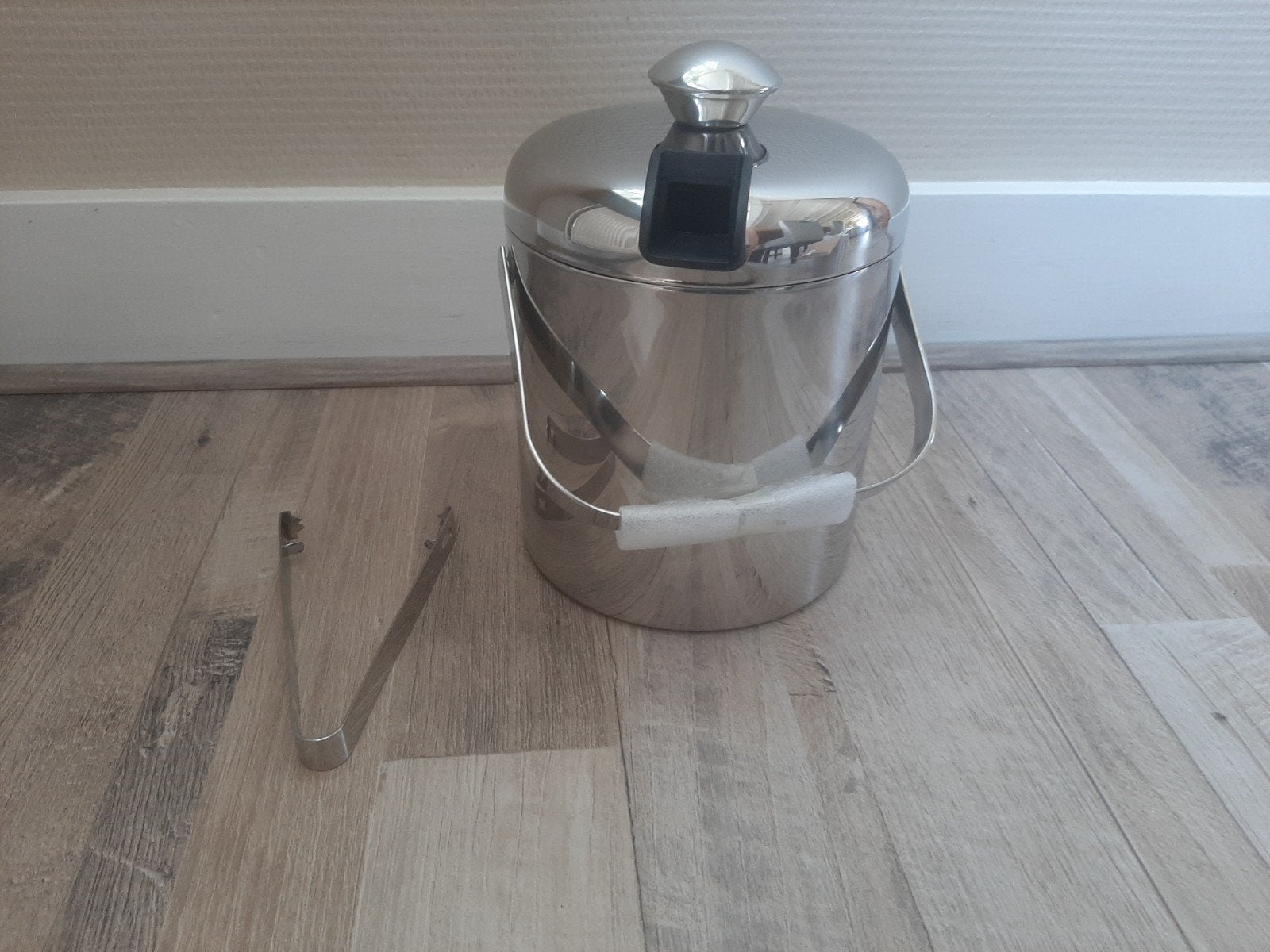 Ijsemmer met tang nieuw, Ophalen of Verzenden, Nieuw