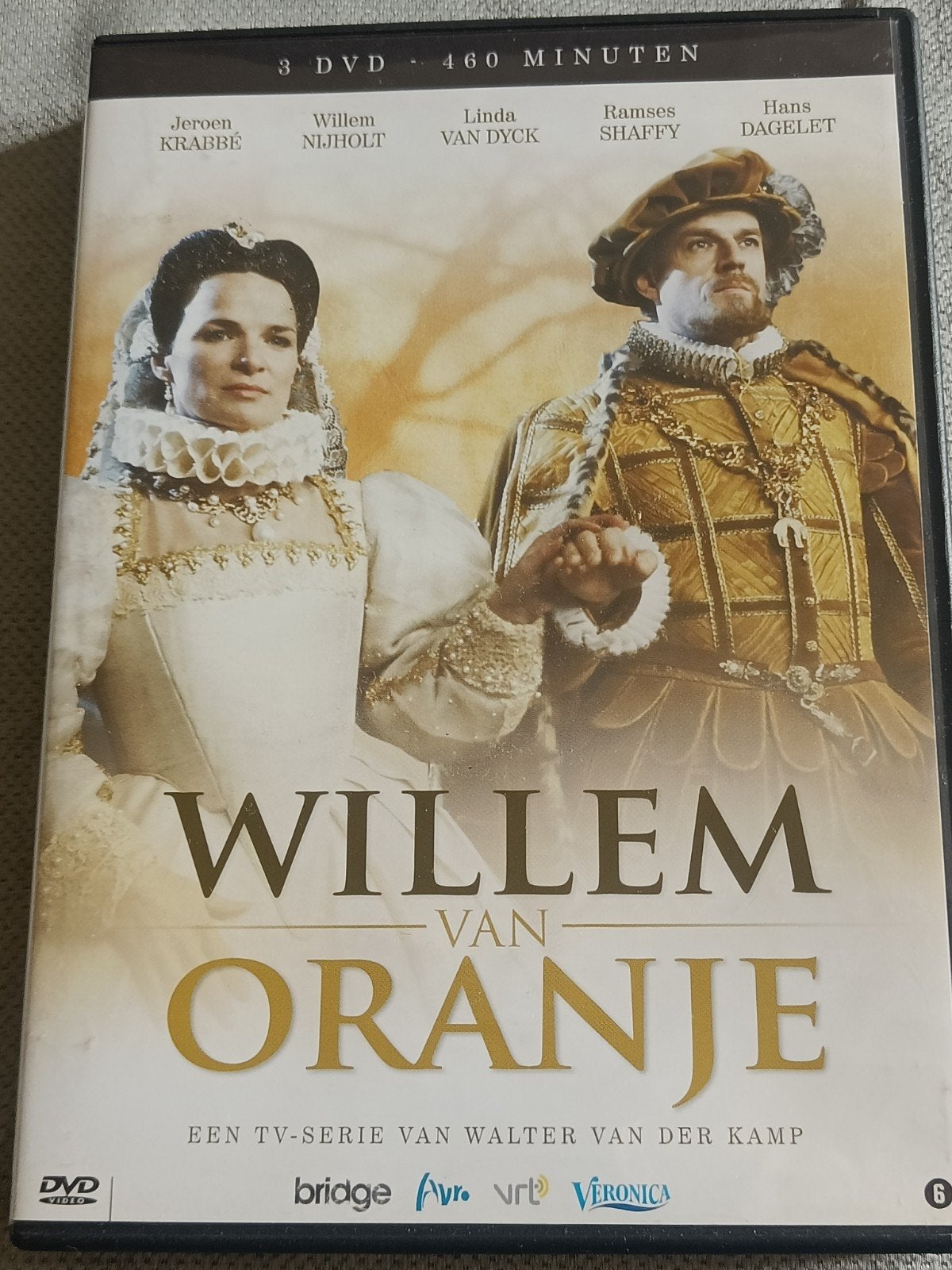 Willem van Oranje - Complete TV-serie (3 DVD's), Gebruikt, Alle leeftijden, Nederlands, Drama