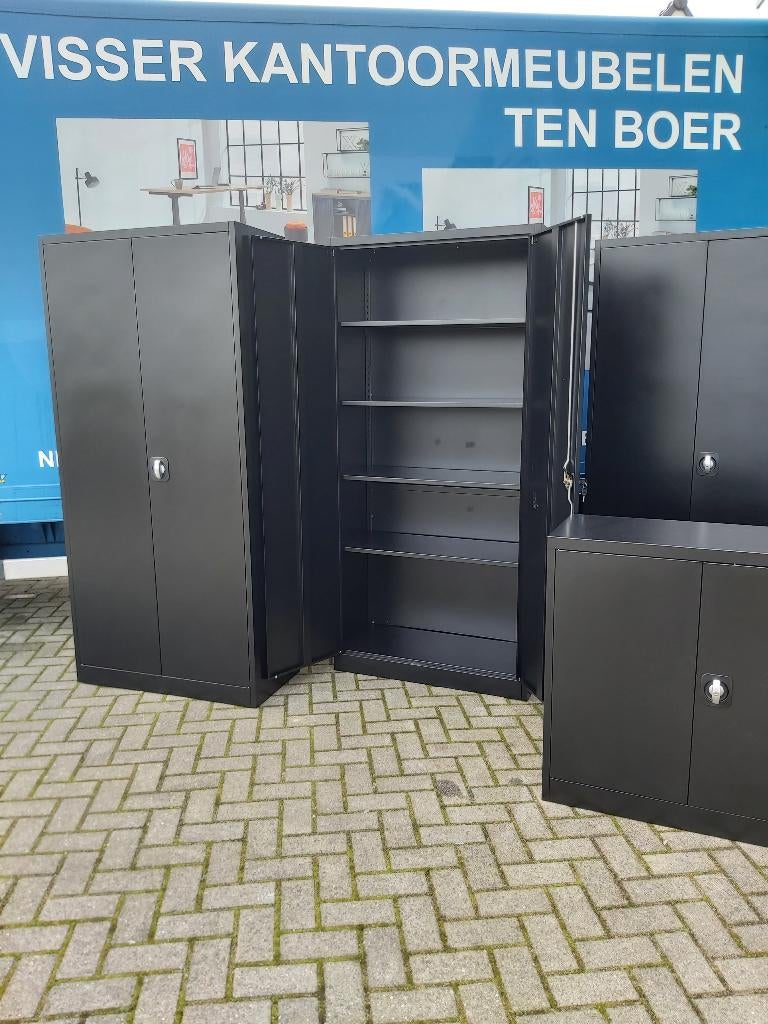 Nieuwe archiefkasten/gereedschapkast tijdelijk 199,00, Nieuw, Metaal, Meerdere deuren, 150 tot 200 cm