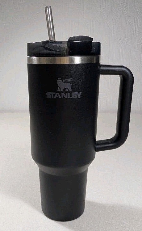 Originele Stanley cup 40oz quencher tumbler 1.18L | zwart, Ophalen of Verzenden, Nieuw