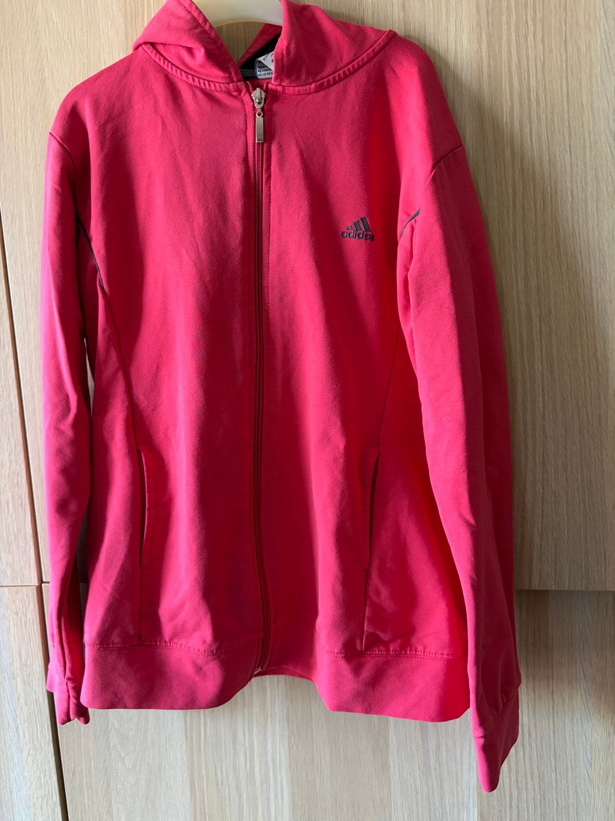 Adidas hoodie roze maat M, Ophalen of Verzenden, Gedragen, Maat 38/40 (M), Roze