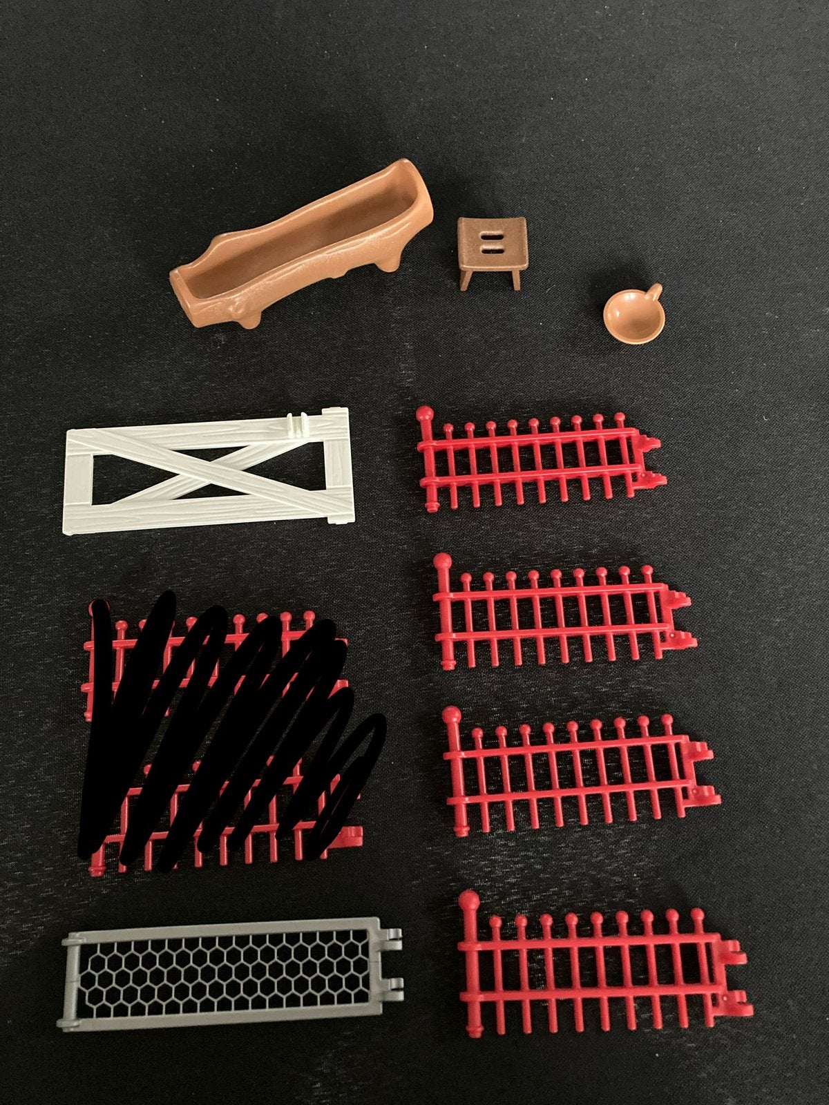 Playmobil hekjes ed.., Ophalen of Verzenden, Zo goed als nieuw
