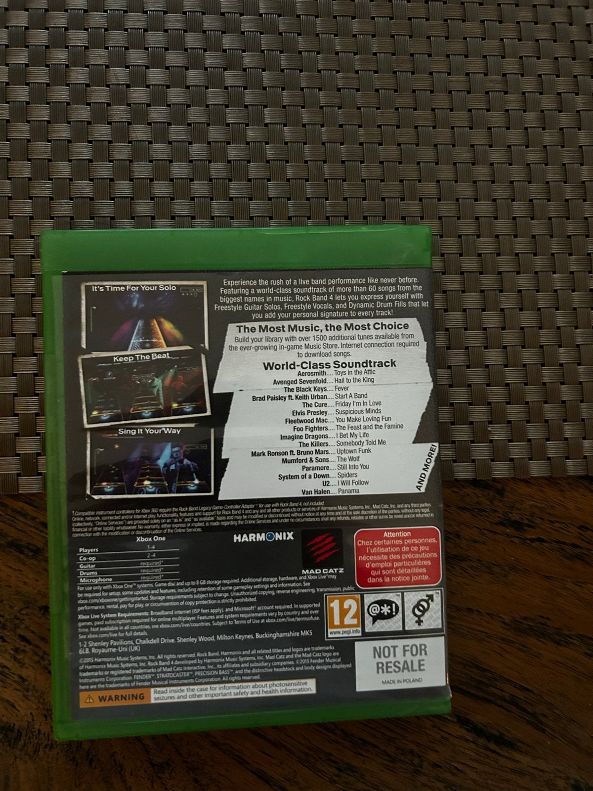 Rock Band 4 Xbox One - Start a Band. Rock the World., Ophalen, Muziek, Eén computer, Zo goed als nieuw