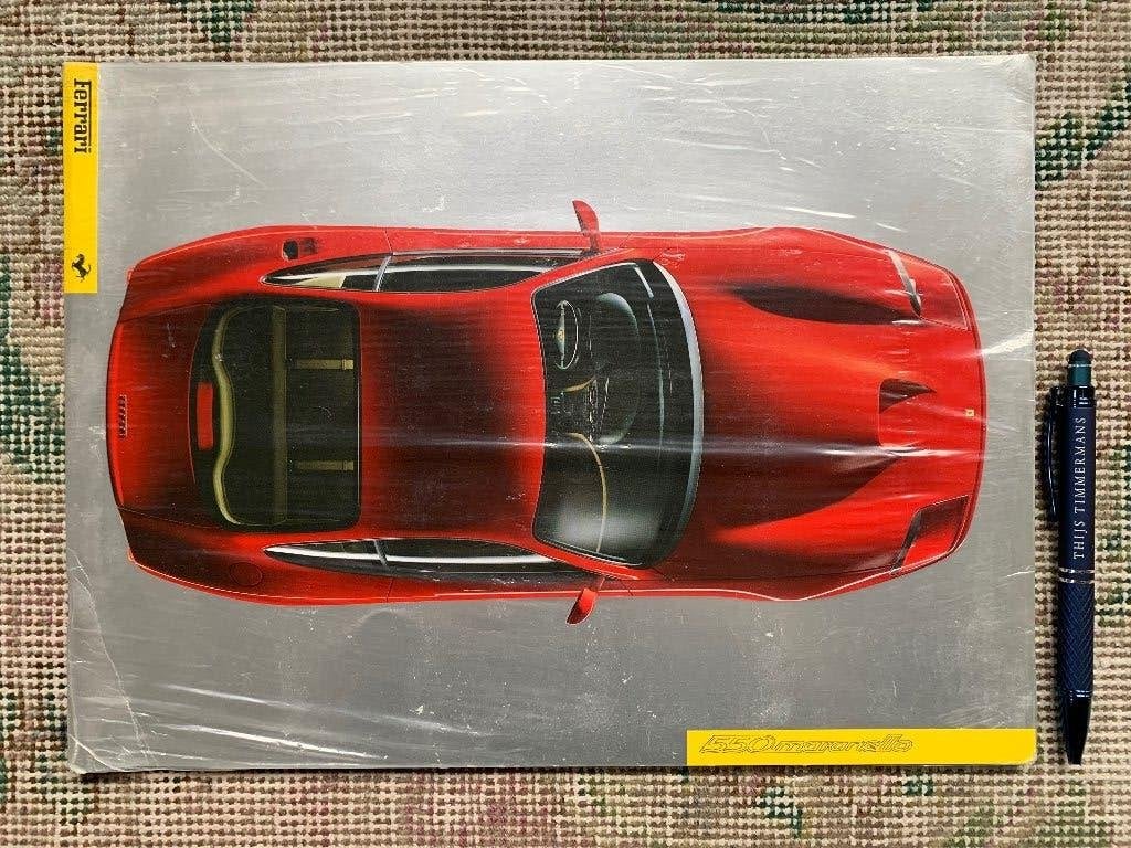 Persmap Brochure Ferrari 550 Maranello nr. 1102/96 3M-07-96, Ophalen of Verzenden, Zo goed als nieuw, Ferrari, Ferrari