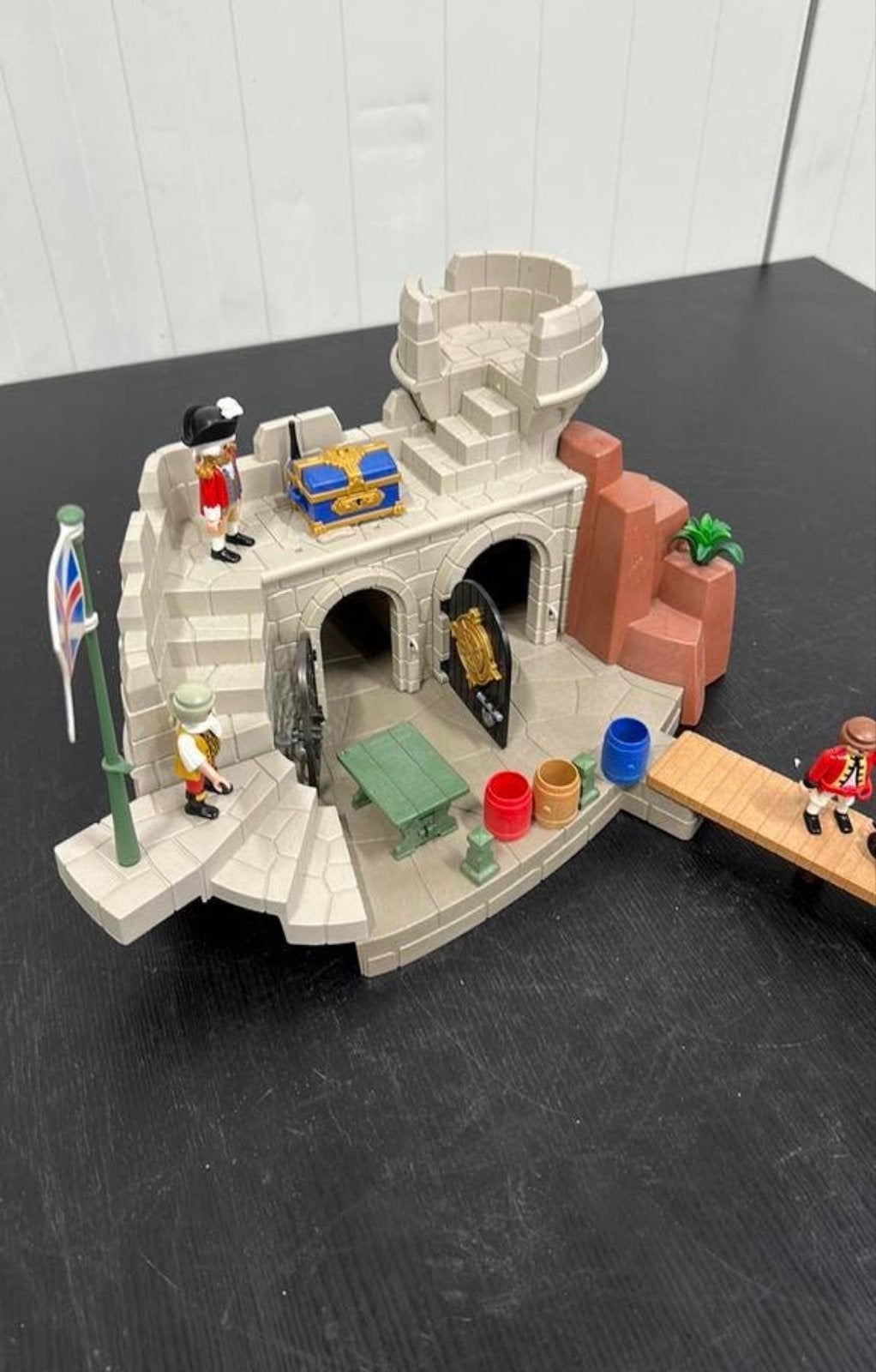Playmobil Piratenfort met Figuren en Accessoires, Ophalen of Verzenden, Gebruikt