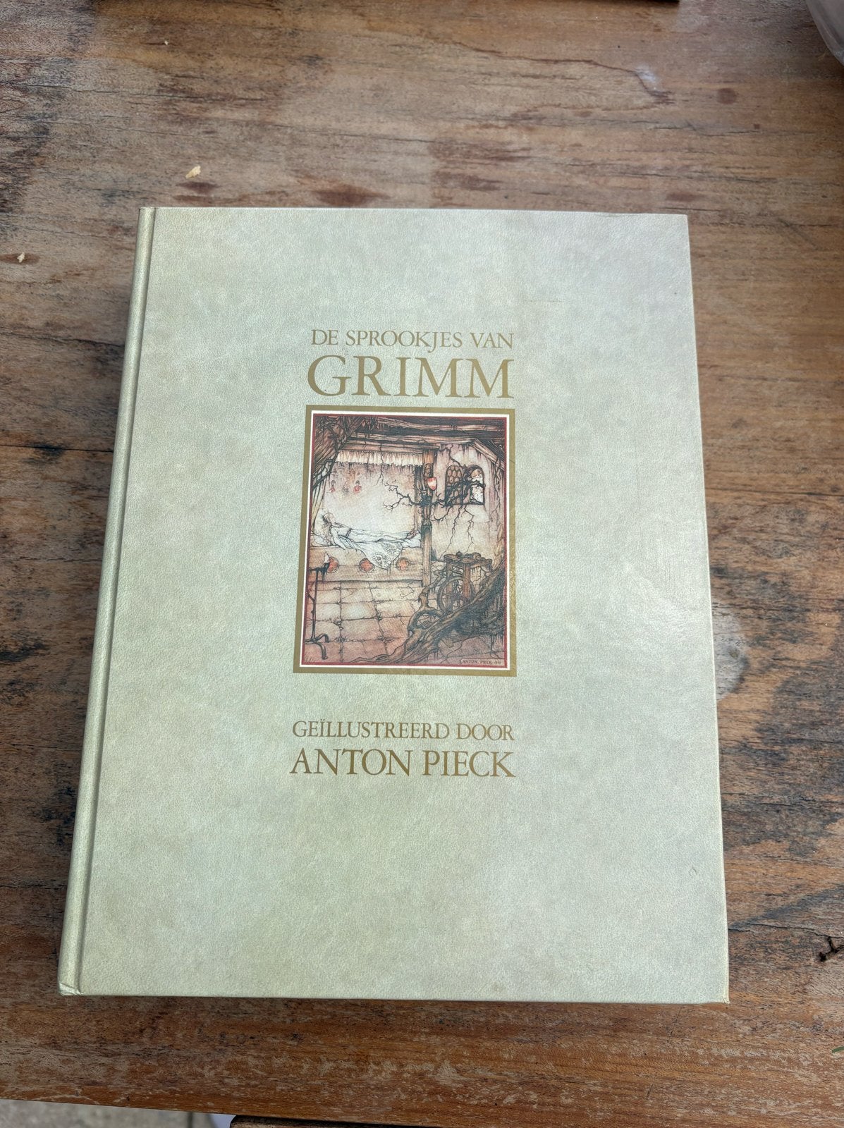 De Sprookjes van Grimm - Geïllustreerd door Anton Pieck, Boeken, Ophalen of Verzenden, Gelezen