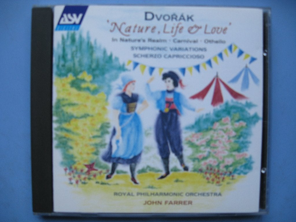 Dvorak, Ouvertures, Royal Philh., Farrer, Gebruikt, Ophalen of Verzenden, Romantiek, Orkest of Ballet