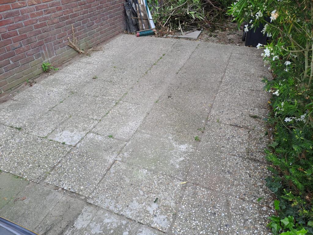 Grindtegels gratis af te halen, Ophalen, Gebruikt, Beton, Terrastegels