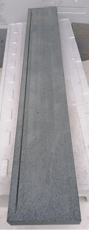 Dorpels in zwarte graniet Angkor Black, Tuin en Terras, Bielzen en Borders, Ophalen, 100 tot 200 cm, Nieuw, Natuursteen